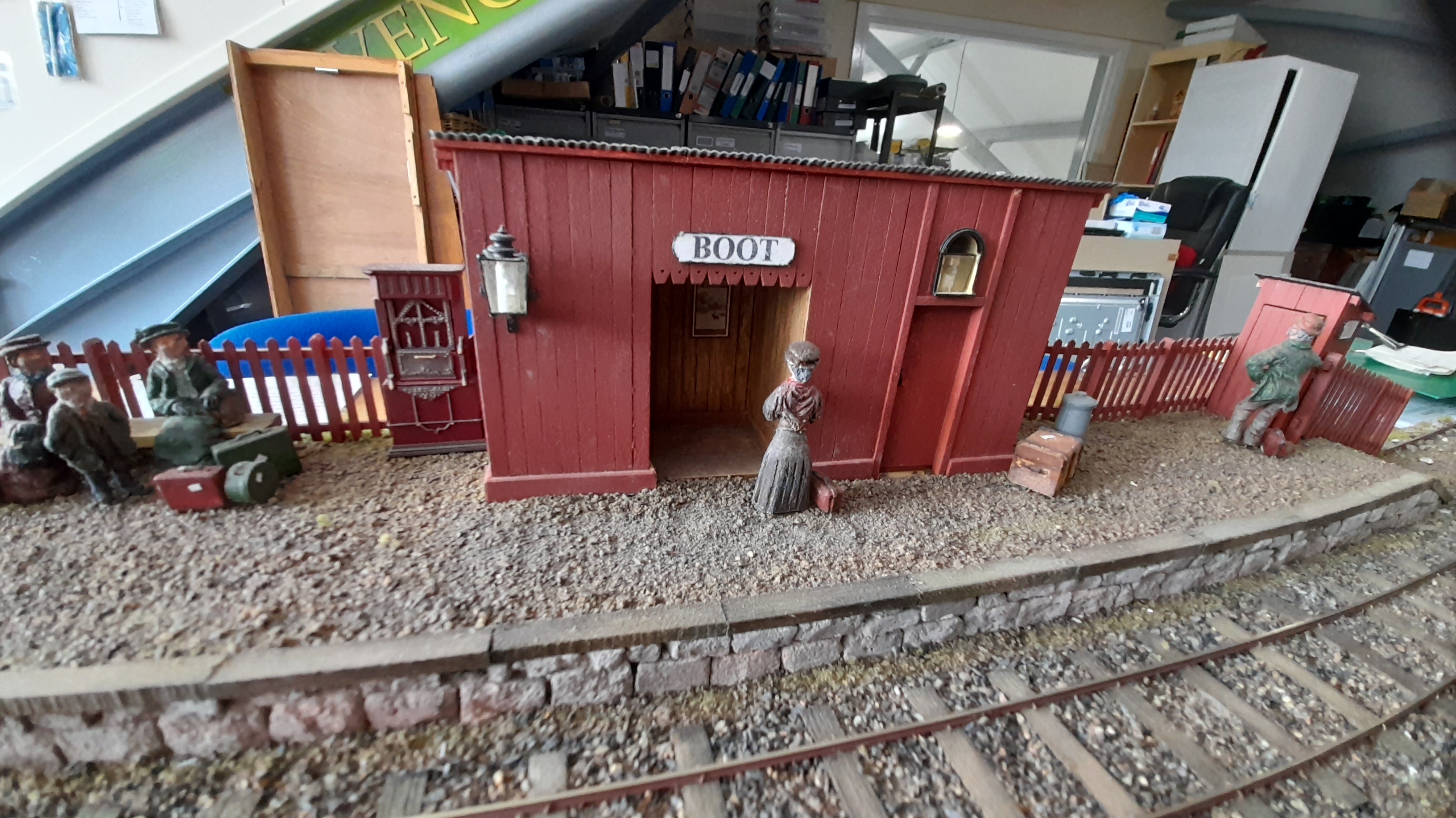 railway model boot station owd ratty