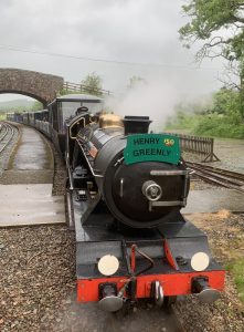 River Esk locomotive and Greenly headboard, 3rd June 2026